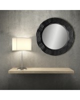 Unique Round Feature Mirror