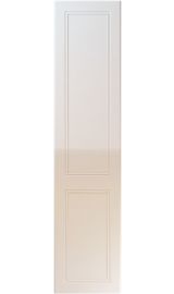 unique ascot high gloss cream bedroom door