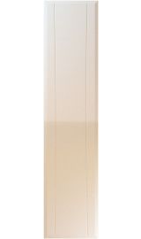 unique chardonnay high gloss sand beige bedroom door