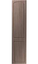 unique cottage brown grey avola bedroom door