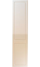 unique fenwick high gloss sand beige bedroom door