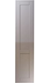 unique keswick high gloss dust grey bedroom door