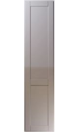 unique new england high gloss dust grey bedroom door