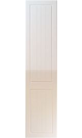 unique nova high gloss cream bedroom door