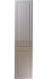 unique nova high gloss dust grey bedroom door