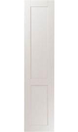 unique shaker painted oak light grey bedroom door