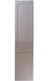unique sutton high gloss dust grey bedroom door
