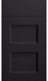 bella aldridge matt black kitchen door