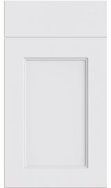 bella aldridge supermatt white kitchen door