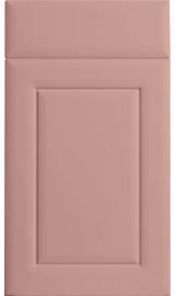 bella ashford matt blush pink kitchen door