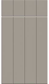 bella austin matt stone grey kitchen door