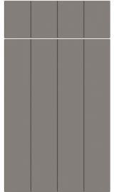 bella austin supermatt dust grey kitchen door