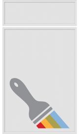 bella aysgarth paintable vinyl kitchen door