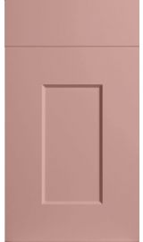 bella cambridge matt blush pink kitchen door