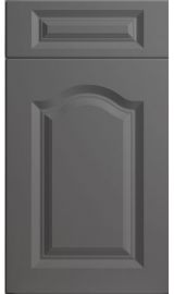 bella canterbury high gloss dust grey kitchen door