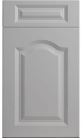 bella canterbury high gloss light grey kitchen door