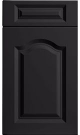 bella canterbury matt black kitchen door