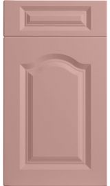 bella canterbury matt blush pink kitchen door