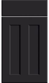 bella chester matt black kitchen door
