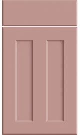 bella chester matt blush pink kitchen door