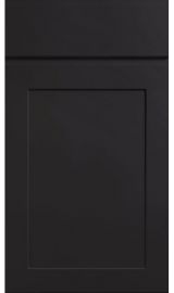 bella elland matt black kitchen door
