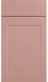 bella elland matt blush pink kitchen door