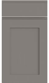 bella elland supermatt dust grey kitchen door