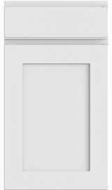 bella elland supermatt white kitchen door