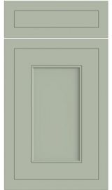 bella helmsley matt sage green kitchen door