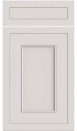 bella helmsley supermatt light grey kitchen door