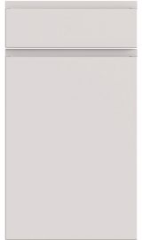 bella knebworth supermatt light grey kitchen door