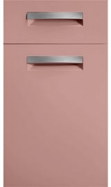 bella lazio matt blush pink kitchen door