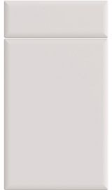 bella lincoln supermatt light grey kitchen door