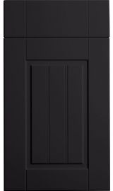 bella newport matt black kitchen door