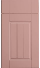 bella newport matt blush pink kitchen door