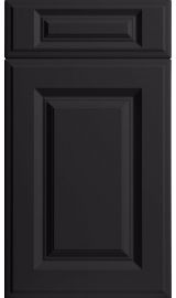 bella palermo matt black kitchen door