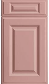 bella palermo matt blush pink kitchen door