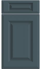 bella palermo matt colonial blue kitchen door