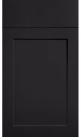 bella richmond matt black kitchen door