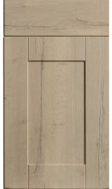 bella shaker halifax natural oak kitchen door