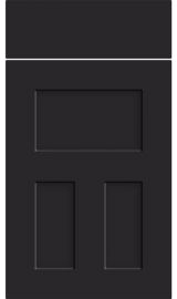 bella stratford matt black kitchen door