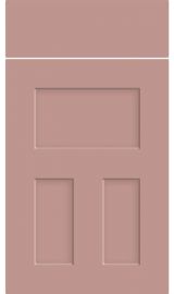 bella stratford matt blush pink kitchen door
