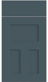 bella stratford matt colonial blue kitchen door