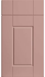 bella surrey matt blush pink kitchen door