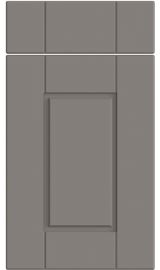 bella surrey supermatt dust grey kitchen door