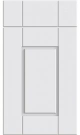 bella surrey supermatt white kitchen door
