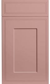 bella tullymore matt blush pink kitchen door