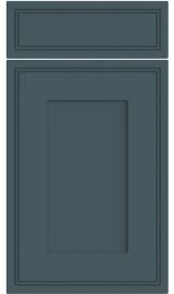 bella tullymore matt colonial blue kitchen door