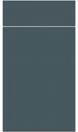 bella venice supermatt alby blue kitchen door