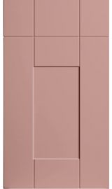 bella warwick matt blush pink kitchen door